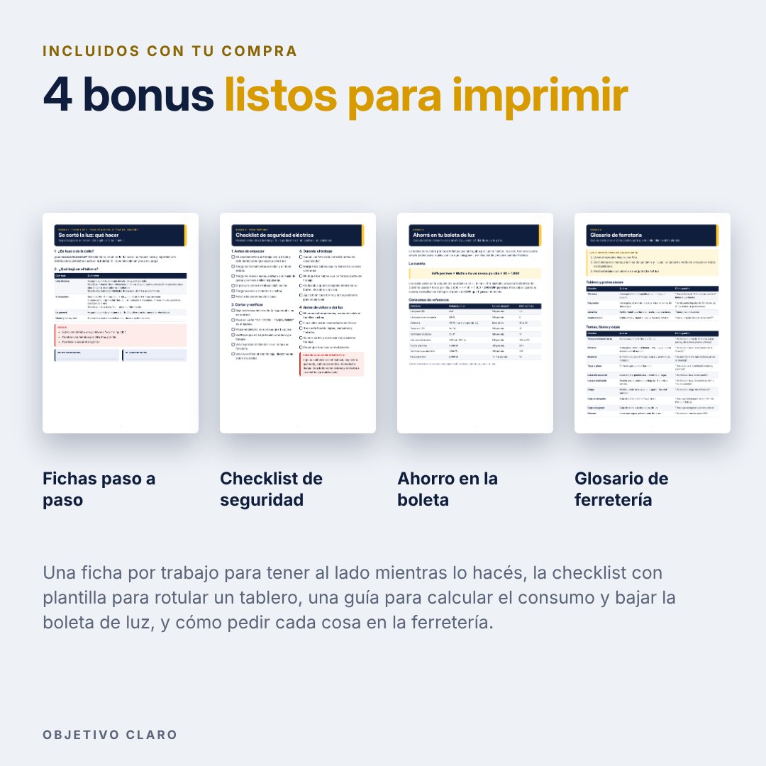 Electricidad Básica desde Cero | Tableros, Tomas, Llaves, Luminarias y Ventiladores + 4 Bonus